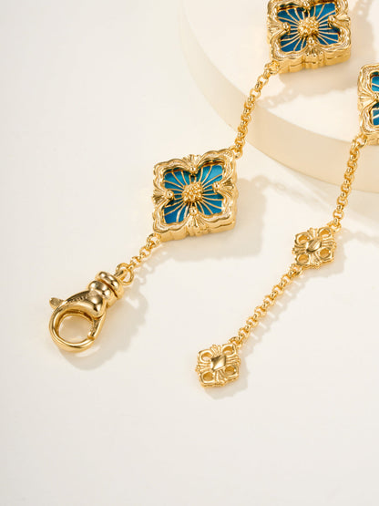 [⭐Shinejoy]B.C.L ENAMELED Five-Flower Bracelet（Various Colors)