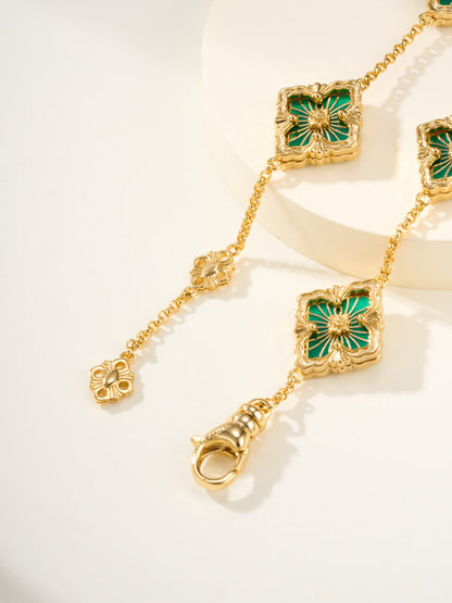 [⭐Shinejoy]B.C.L ENAMELED Five-Flower Bracelet（Various Colors)