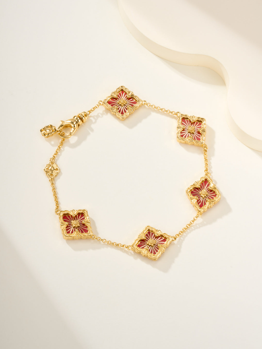 [⭐Shinejoy]B.C.L ENAMELED Five-Flower Bracelet（Various Colors)