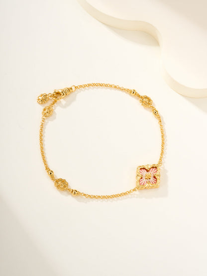 [⭐Shinejoy]B.C.L ENAMELED One-Flower Bracelet（Various Colors)