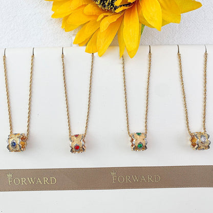 [⭐Shinejoy] B.C.L “Little Waist” Enamel  NECKLACE（Various colors