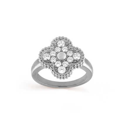 [⭐Shinejoy]CLOVER DIAMOND RING