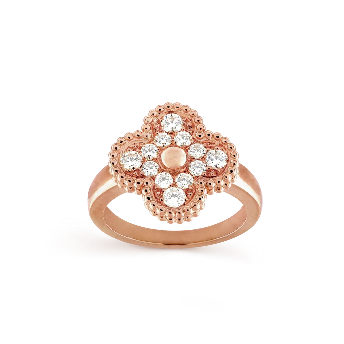 [⭐Shinejoy]CLOVER DIAMOND RING