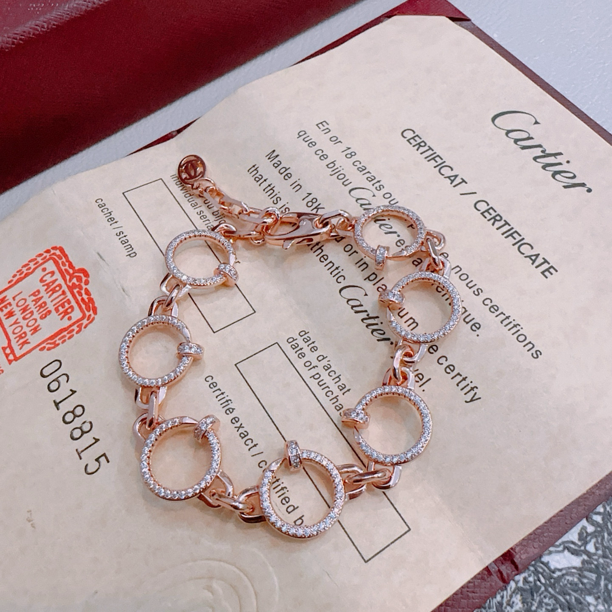 [⭐Shinejoy Jewelry] LOVE&JUSTE BRACELET DIAMONDS