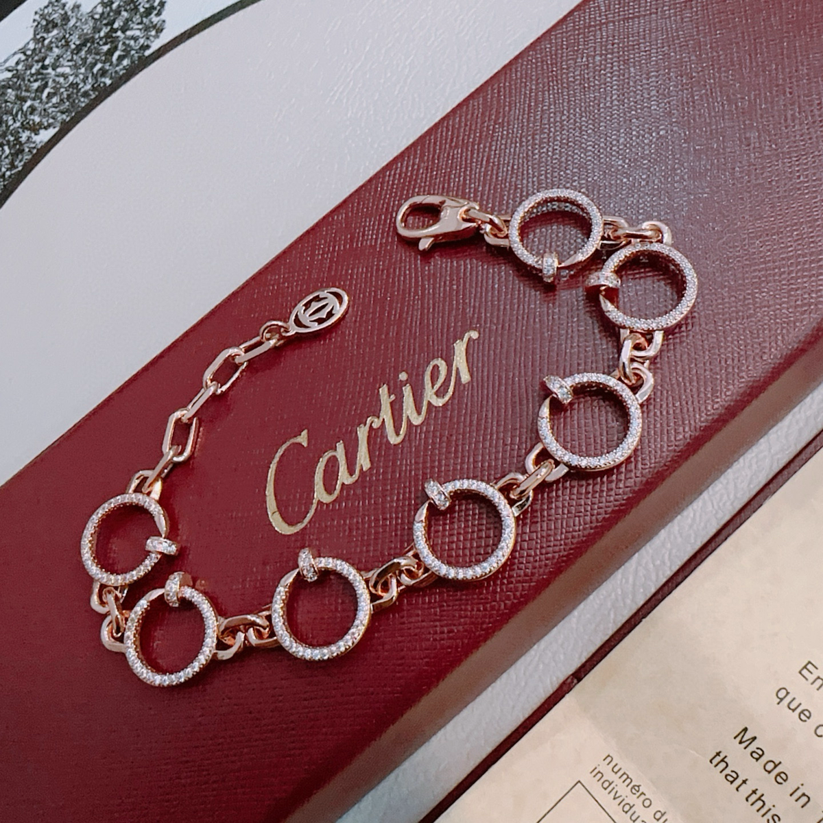 [⭐Shinejoy Jewelry] LOVE&JUSTE BRACELET DIAMONDS