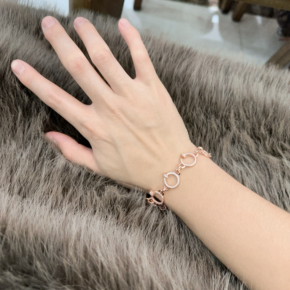 [⭐Shinejoy Jewelry] LOVE&JUSTE BRACELET DIAMONDS