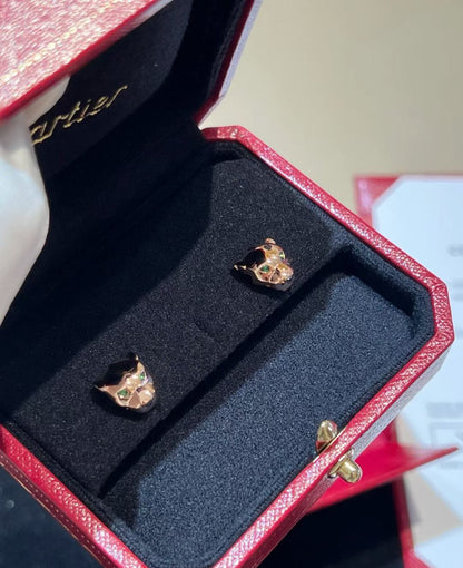 [⭐Shinejoy]CHRRTAH-PRINT STUD EARRINGS, THREE COLORS