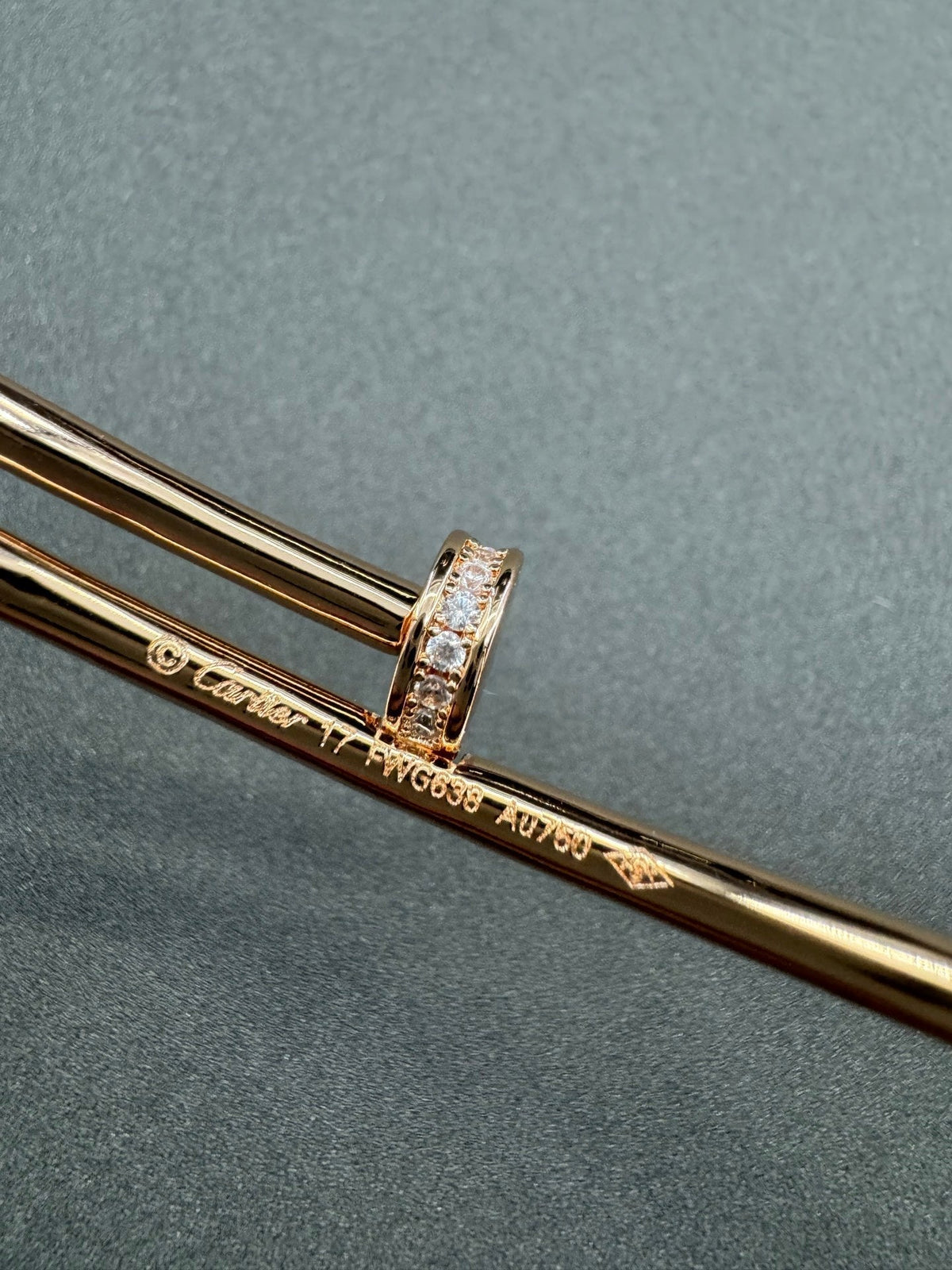 [⭐Shinejoy]JUSTE BRACELET 2.5MM  DIAMONDS