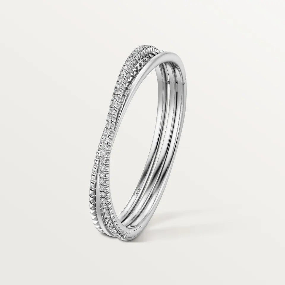 [⭐Shinejoy]ETINCELLE HALF-PAVED DIAMOND BRACELET