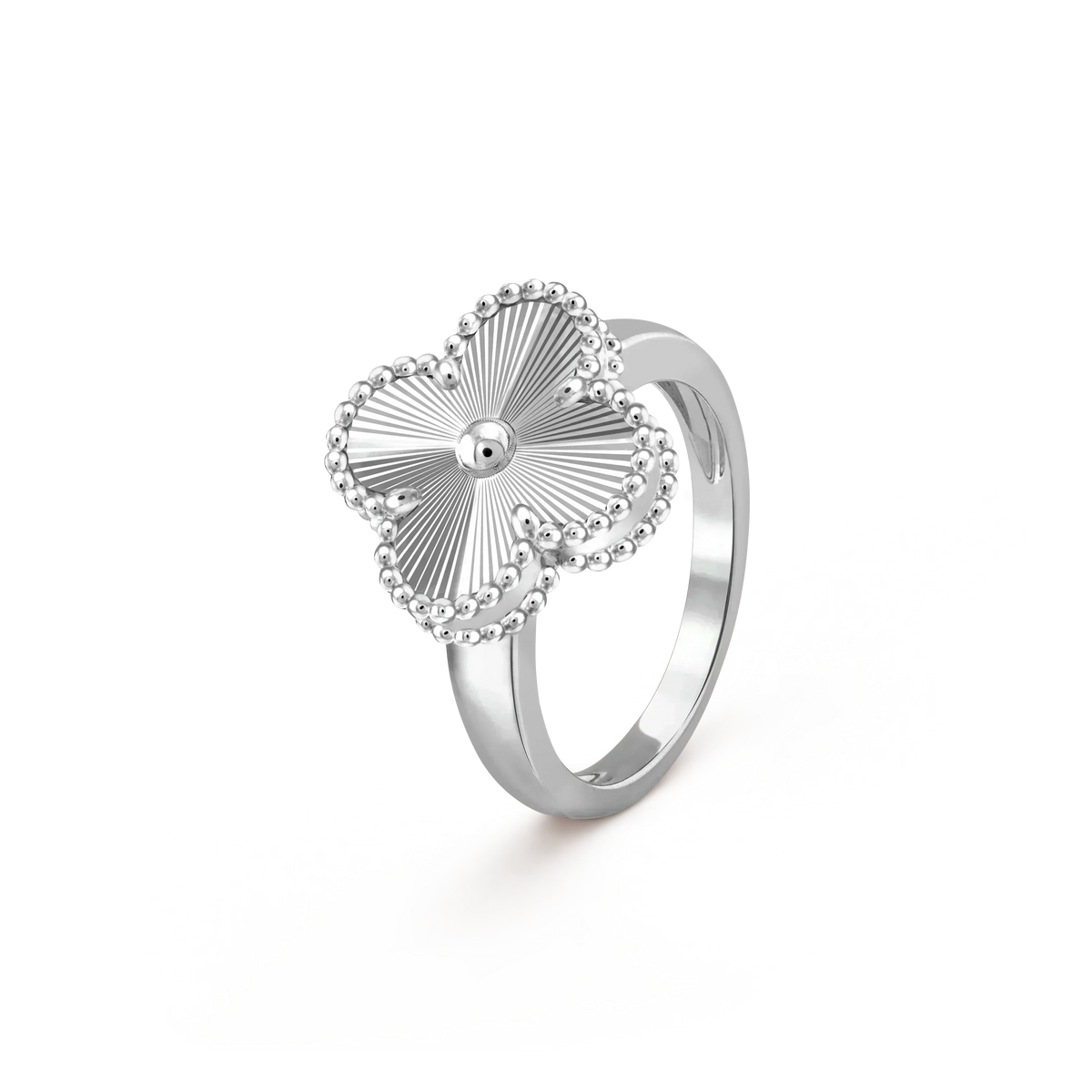 [⭐Shinejoy]CLOVER SILVER RING