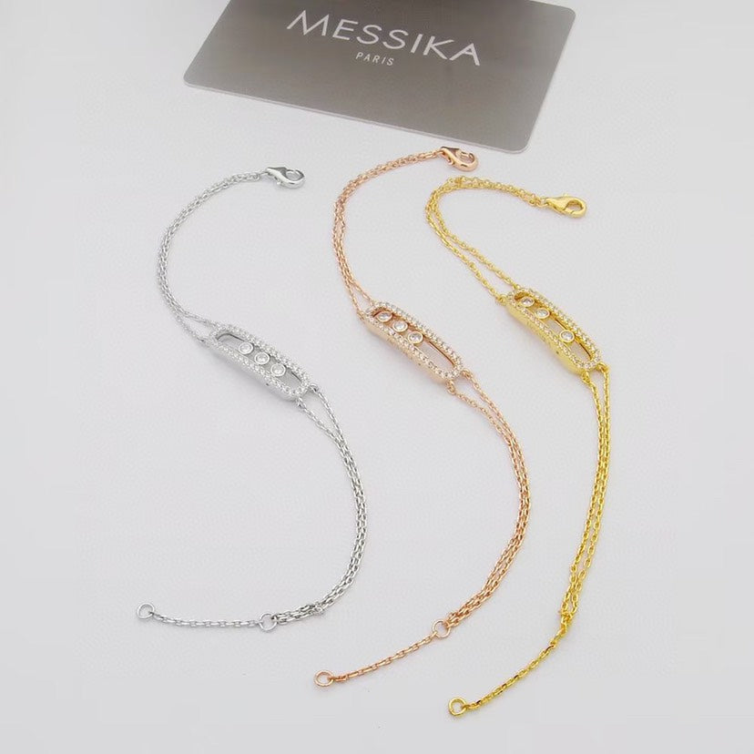 [⭐Shinejoy] Move Classique pavé bracelet