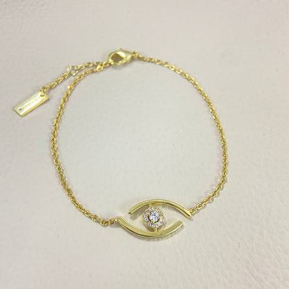 [⭐Shinejoy]Demo Eye Pave-Set Diamond Bracelet