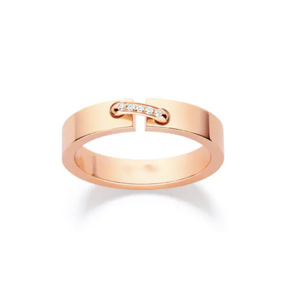 [⭐Shinejoy]ALLIANCE LIENS VIDENCE DIAMOND 4MM RING