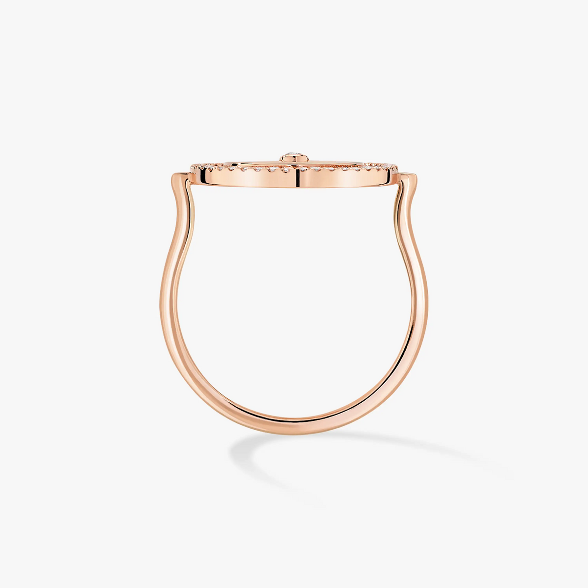 [⭐Shinejoy]Demo MOVE PINK GOLD DIAMOND RING