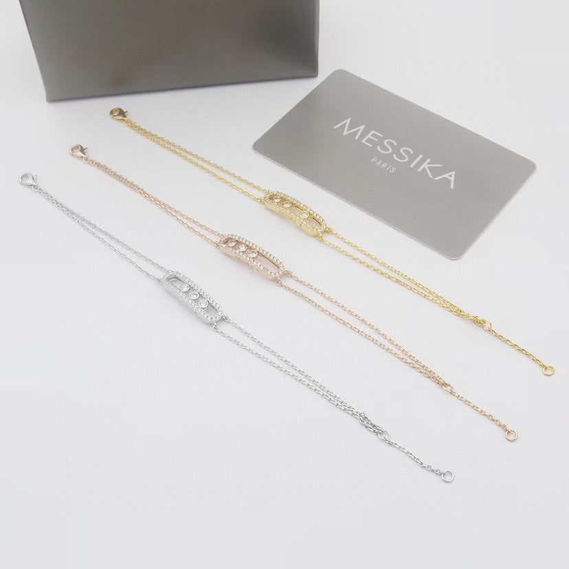 [⭐Shinejoy] Move Classique pavé bracelet