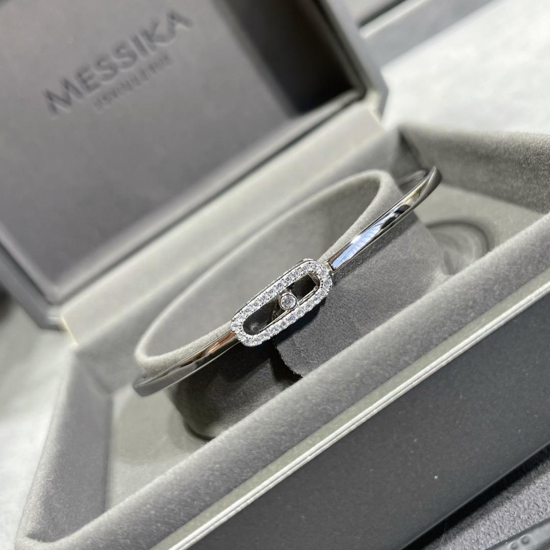[⭐Shinejoy]Move Uno pavé flex bangle medium