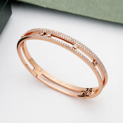 [⭐Shinejoy]Move Romane pavé bangle