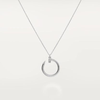 [⭐Shinejoy]JUSTE NECKLACE SILVER