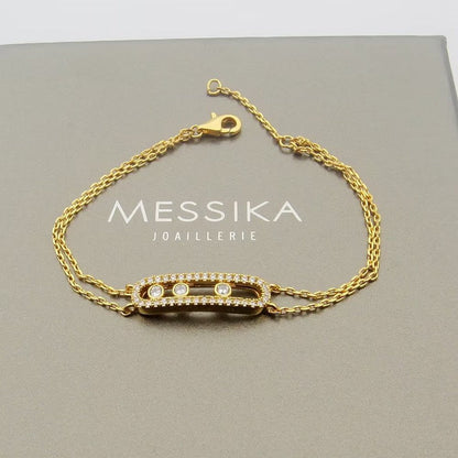 [⭐Shinejoy] Move Classique pavé bracelet