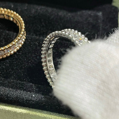 [⭐Shinejoy]PERLEE DIAMOND SILVER RING