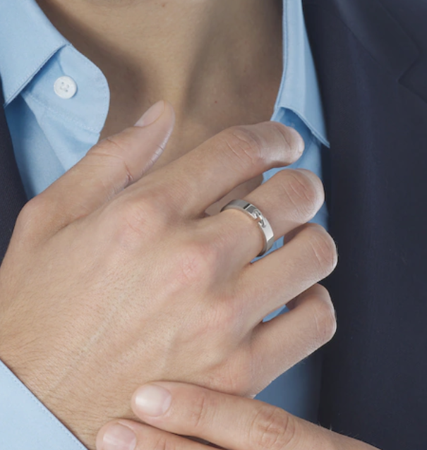 [⭐Shinejoy]ALLIANCE LIENS VIDENCE 4MM RING