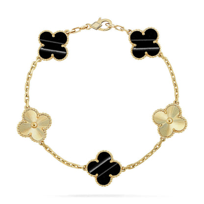 [⭐Shinejoy] CLOVER 5 MOTIF PULSAR STONE BRACELET COLLECTION