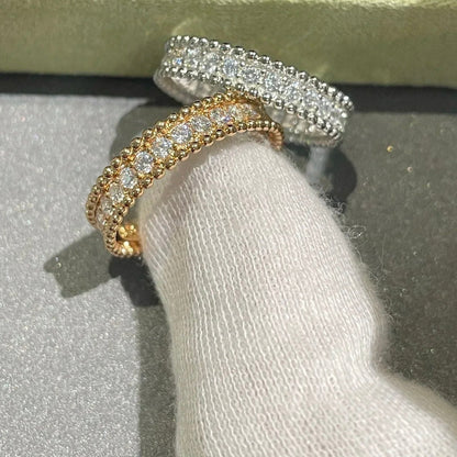 [⭐Shinejoy]PERLEE DIAMOND SILVER RING