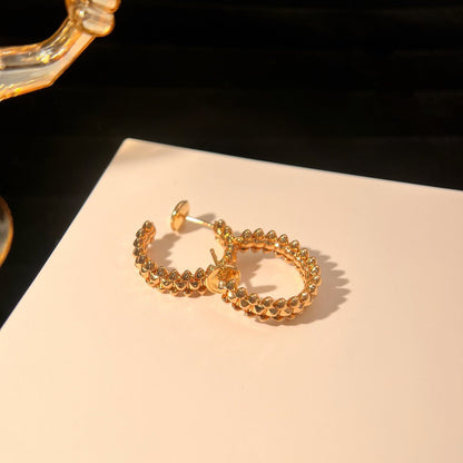[⭐Shinejoy]CLASH SMALL HOOP EARRINGS