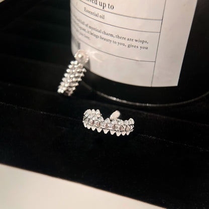 [⭐Shinejoy]CLASH SMALL HOOP EARRINGS