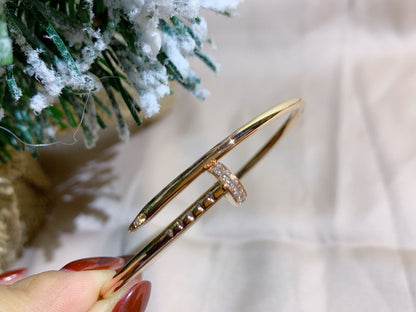 [⭐Shinejoy]JUSTE BRACELET 2.5MM DIAMONDS