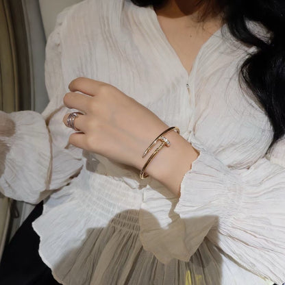 [⭐Shinejoy]JUSTE BRACELET 3.5MM DIAMONDS