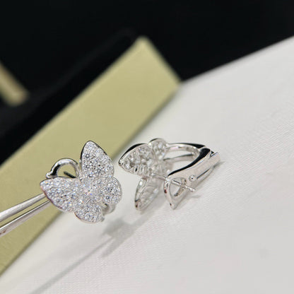 [⭐Shinejoy]BUTTERFLY ALL DIAMOND EARRINGS