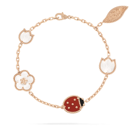 [⭐Shinejoy]LUCKY SPRING 5 MOTIF BRACELET