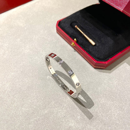 [⭐Shinejoy]LOVE BRACELET 6.1MM 10 DIAMONDS