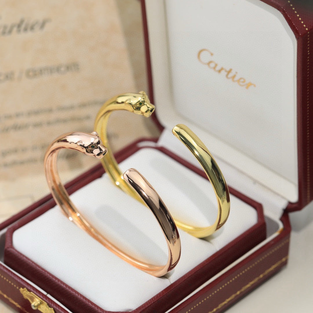 [⭐Shinejoy]PANTHERE OPEN BRACELET