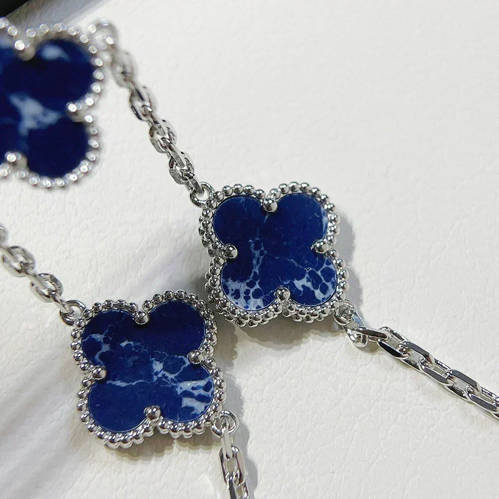 [⭐Shinejoy]CLOVER 5 MOTIF PIETERSITE BRACELET COLLECTION