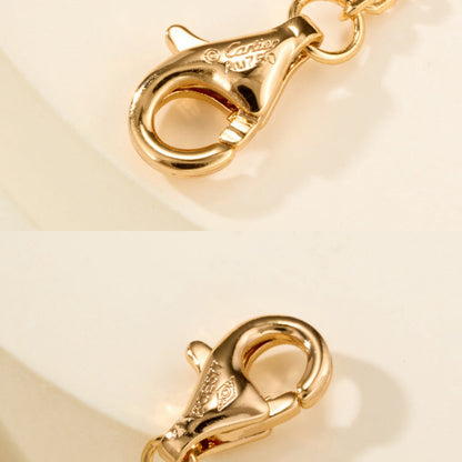 [⭐Shinejoy]LOVE DOUBLE RING FULL DIAMOND BRACELET