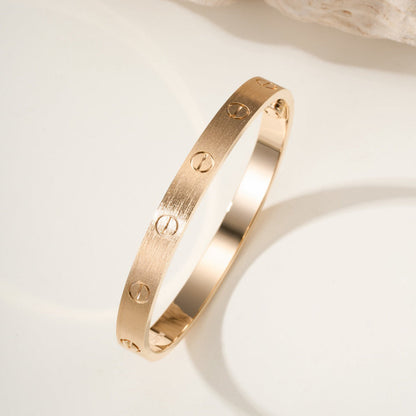 [⭐Shinejoy]LOVE BRACELET 6.1MM BRUSHED