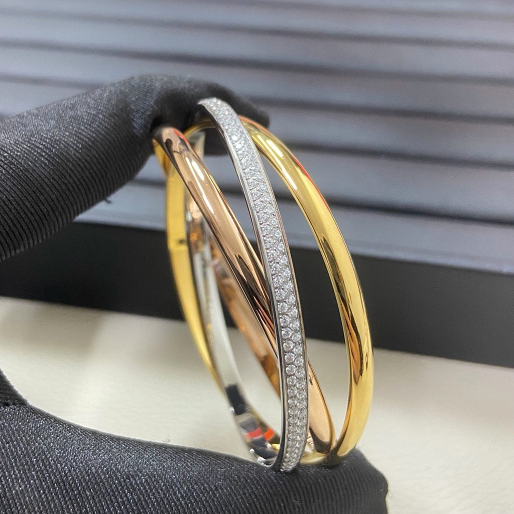 [⭐Shinejoy]TRINITY 2.8MM SMALL BRACELET