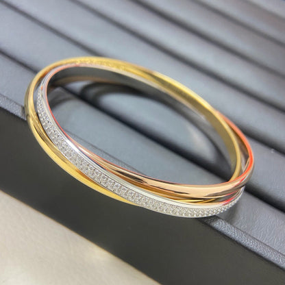 [⭐Shinejoy]TRINITY 2.8MM SMALL BRACELET