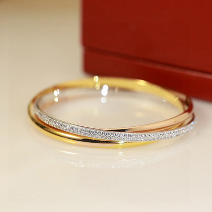 [⭐Shinejoy]TRINITY 2.8MM SMALL BRACELET