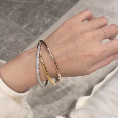 [⭐Shinejoy]TRINITY 2.8MM SMALL BRACELET