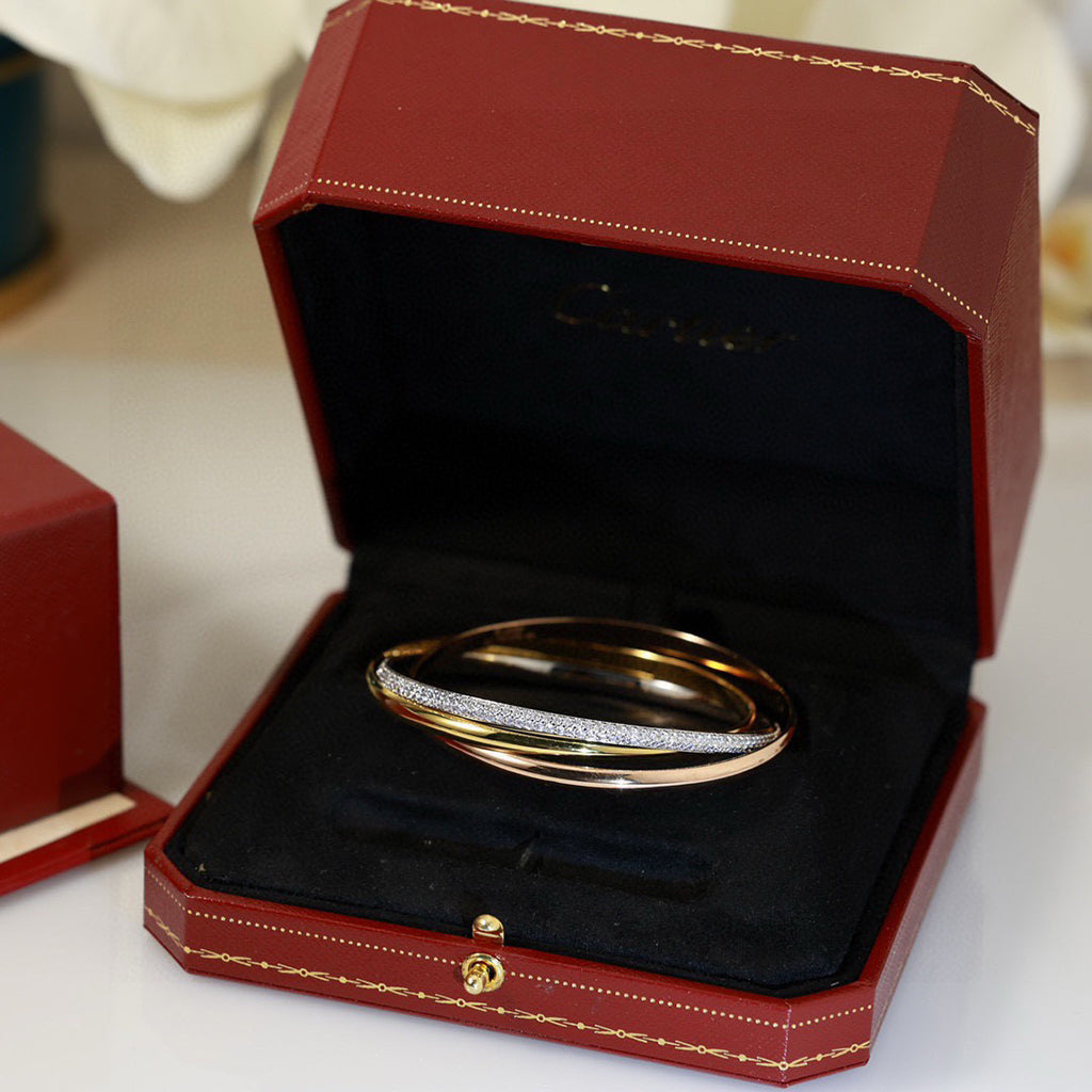 [⭐Shinejoy]TRINITY 2.8MM SMALL BRACELET