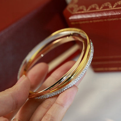 [⭐Shinejoy]TRINITY 2.8MM SMALL BRACELET