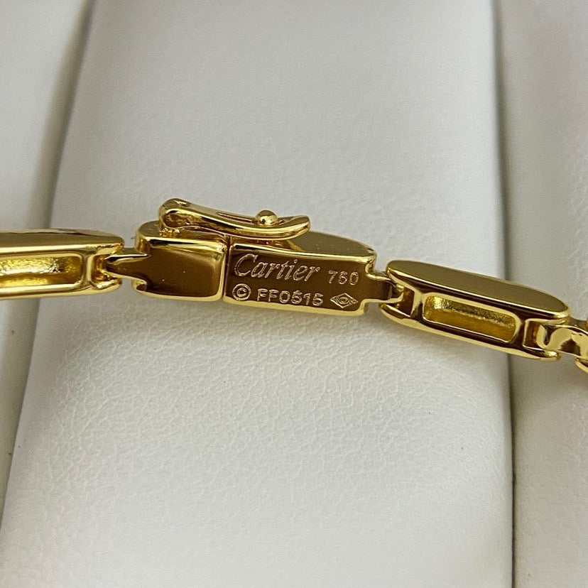 [⭐Shinejoy]PANTHERE HALF DIAMOND ON CHAIN BRACELET