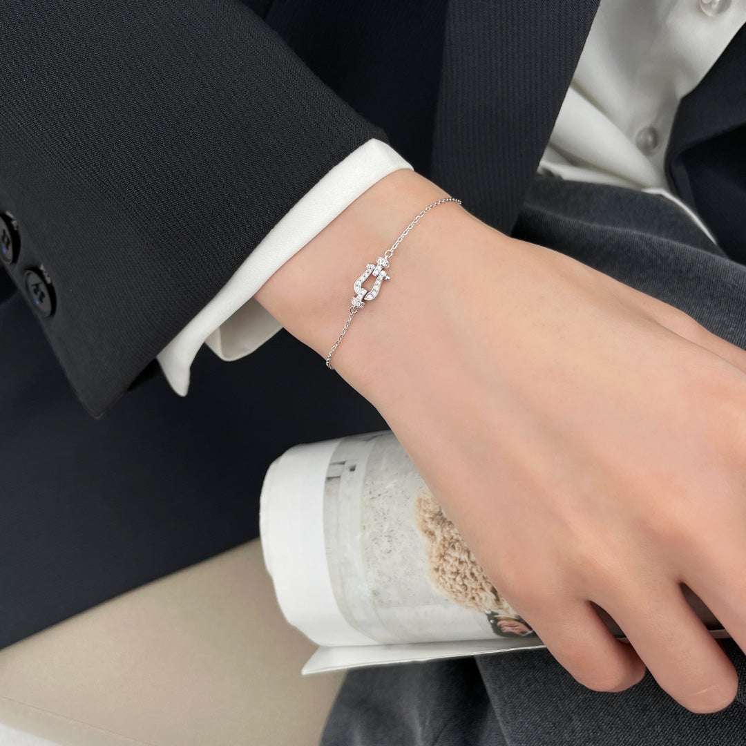 [⭐Shinejoy]FORCE 10 SMALL CHAIN BRACELET