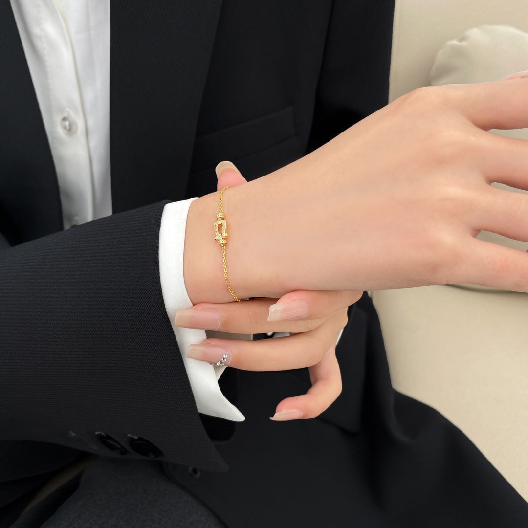 [⭐Shinejoy]FORCE 10 SMALL CHAIN BRACELET