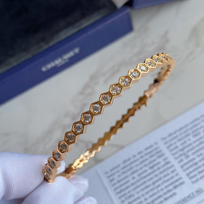 [⭐Shinejoy]BEE LOVE GOLD BRACELET FULL DIAMOND