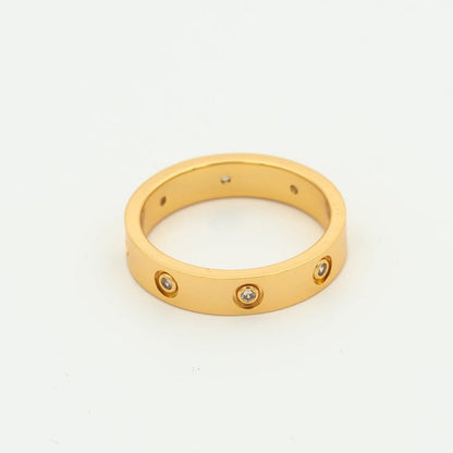 [⭐Shinejoy]LOVE RING 3.6MM 8 DIAMONDS