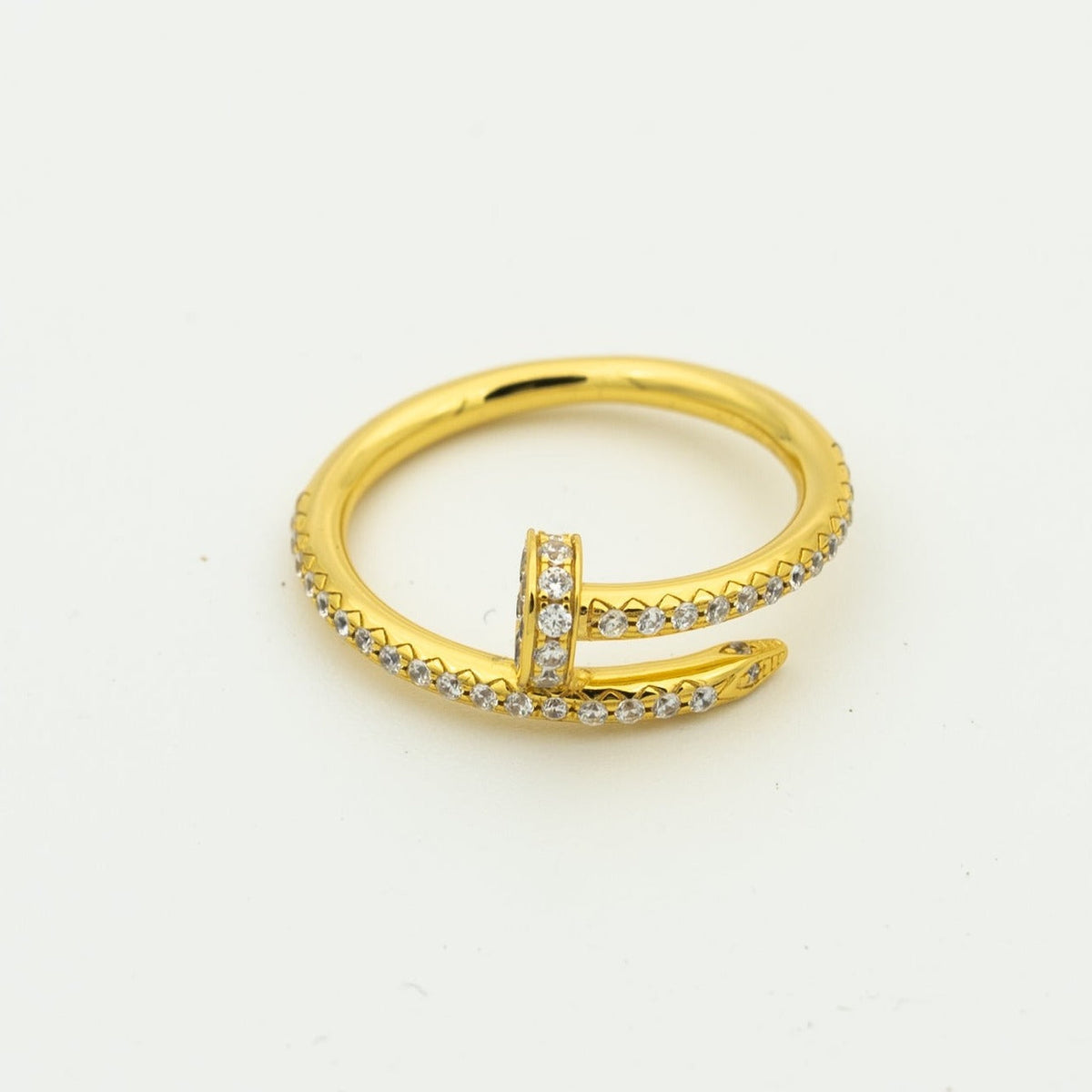 [⭐Shinejoy]JUSTE RING 1.8MM GOLD DIAMONDS